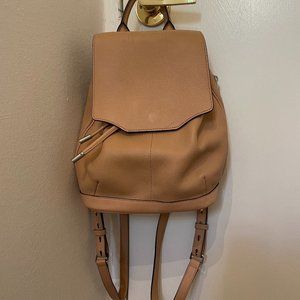 rag & bone Tan Leather Pilot Backpack